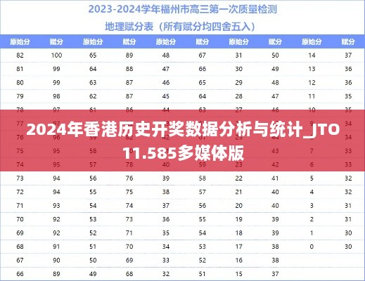 2024年香港历史开奖数据分析与统计_JTO11.585多媒体版