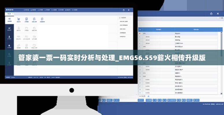 管家婆一票一码实时分析与处理_EMG56.559薪火相传升级版