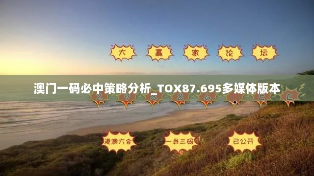 澳门一码必中策略分析_TOX87.695多媒体版本