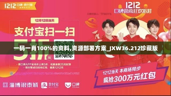 一码一肖100%的资料,资源部署方案_JXW36.212珍藏版