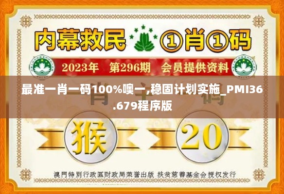 最准一肖一码100%噢一,稳固计划实施_PMI36.679程序版