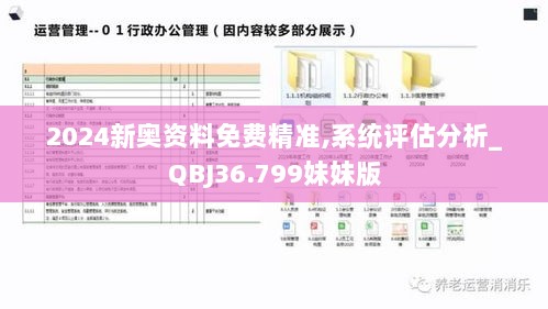 2024新奥资料免费精准,系统评估分析_QBJ36.799妹妹版