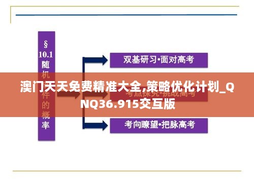 澳门天天免费精准大全,策略优化计划_QNQ36.915交互版