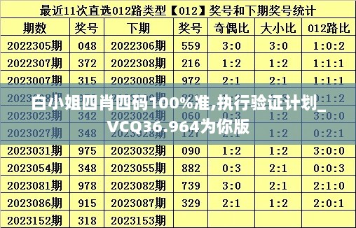 白小姐四肖四码100%准,执行验证计划_VCQ36.964为你版