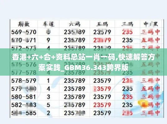 香港+六+合+资料总站一肖一码,快速解答方案实践_GBM36.343跨界版