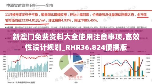 新澳门免费资料大全使用注意事项,高效性设计规划_RHR36.824便携版