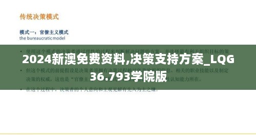 2024新澳免费资料,决策支持方案_LQG36.793学院版