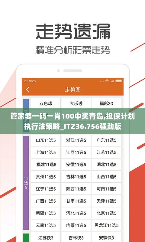 管家婆一码一肖100中奖青岛,担保计划执行法策略_ITZ36.756强劲版