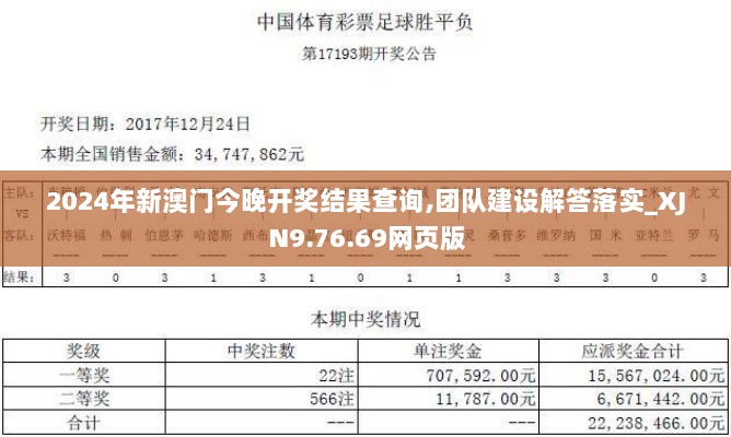 2024年新澳门今晚开奖结果查询,团队建设解答落实_XJN9.76.69网页版