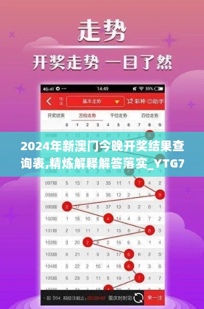 2024年新澳门今晚开奖结果查询表,精炼解释解答落实_YTG7.64.70进口版