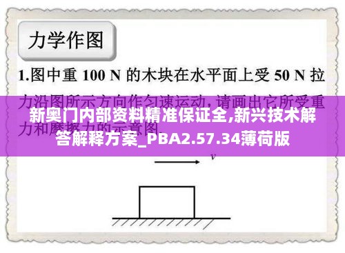 新奥门内部资料精准保证全,新兴技术解答解释方案_PBA2.57.34薄荷版