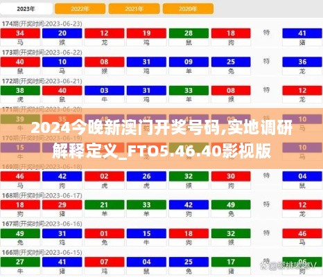 2024今晚新澳门开奖号码,实地调研解释定义_FTO5.46.40影视版