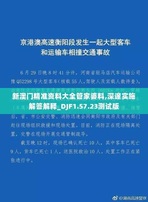 新澳门精准资料大全管家婆料,深邃实施解答解释_DJF1.57.23测试版