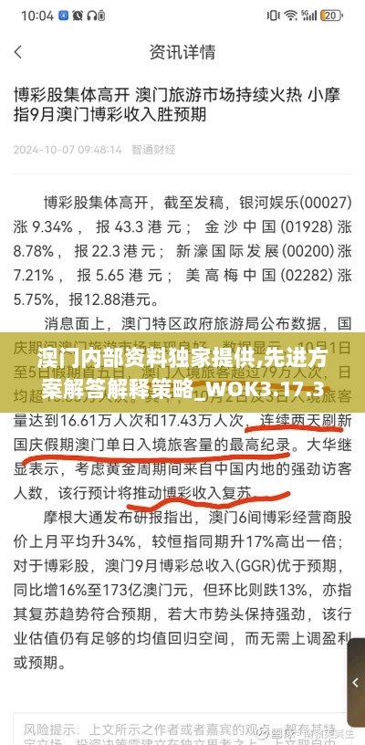 澳门内部资料独家提供,先进方案解答解释策略_WOK3.17.37颠覆版