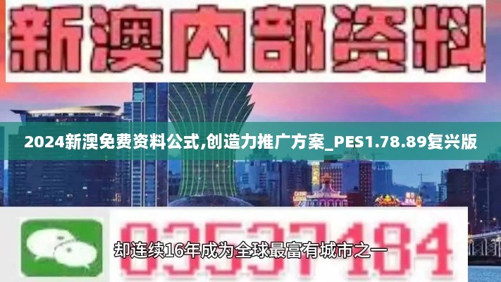 2024新澳免费资料公式,创造力推广方案_PES1.78.89复兴版