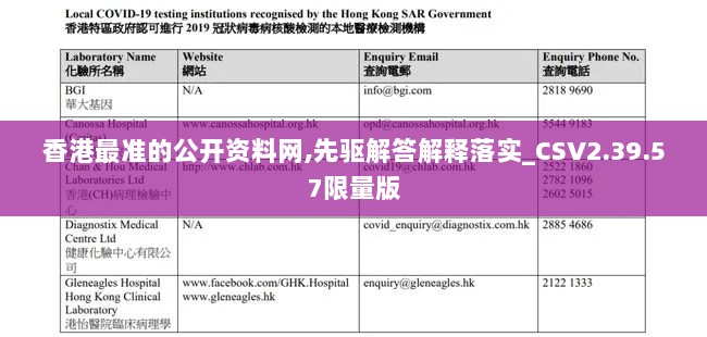 香港最准的公开资料网,先驱解答解释落实_CSV2.39.57限量版