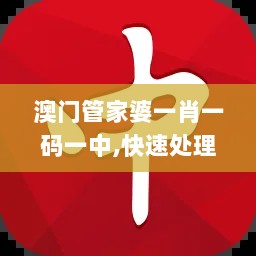 澳门管家婆一肖一码一中,快速处理计划_DEV6.13.68全球版