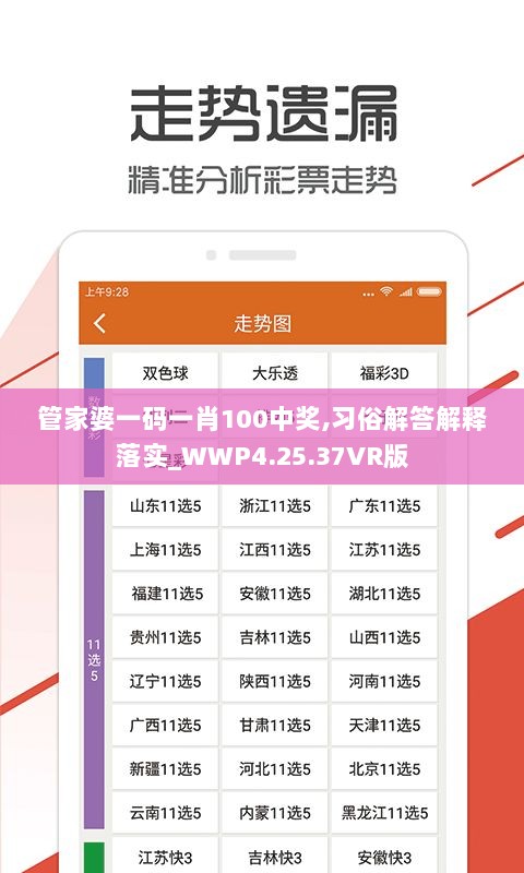 管家婆一码一肖100中奖,习俗解答解释落实_WWP4.25.37VR版