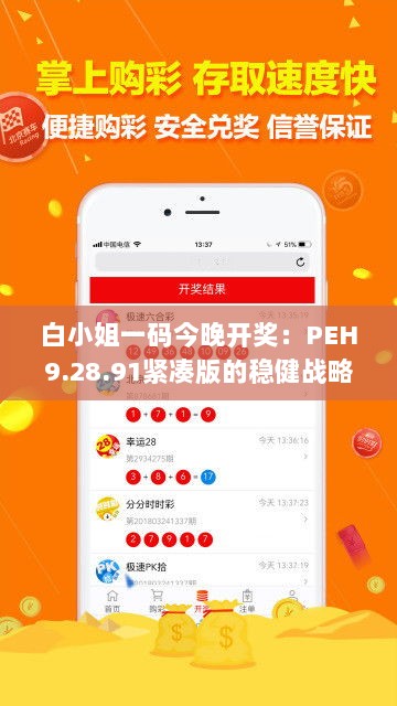 白小姐一码今晚开奖：PEH9.28.91紧凑版的稳健战略分析