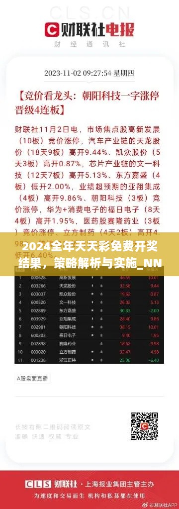 2024全年天天彩免费开奖结果，策略解析与实施_NND8.16.65艺术版