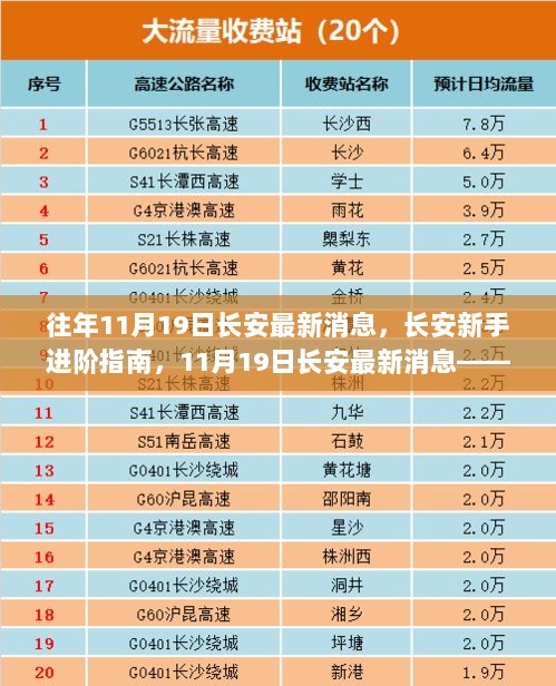 11月19日长安新手进阶指南，掌握某项技能的秘诀与最新消息