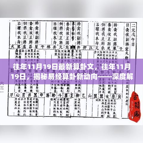 往年11月19日易经算卦新动向深度解析与未来预测