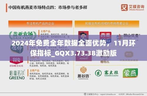 2024年免费全年数据全面优势，11月环保指标_GQX3.73.38激励版