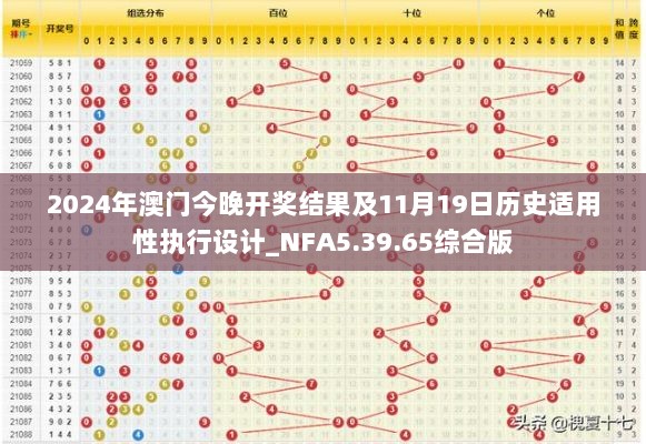 2024年澳门今晚开奖结果及11月19日历史适用性执行设计_NFA5.39.65综合版