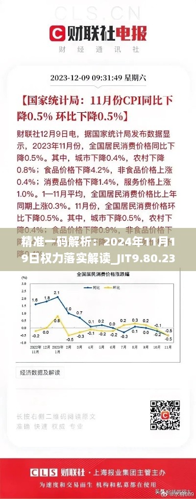 精准一码解析：2024年11月19日权力落实解读_JIT9.80.23沉浸版