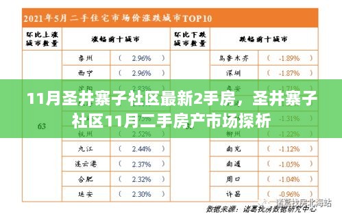 圣井寨子社区11月二手房产市场探析