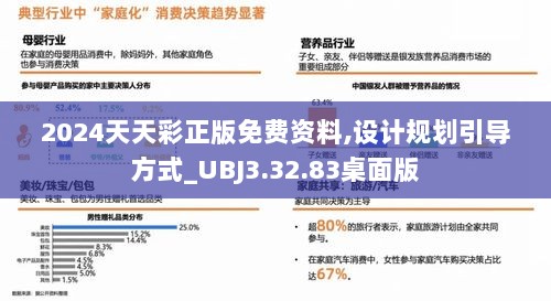 2024天天彩正版免费资料,设计规划引导方式_UBJ3.32.83桌面版