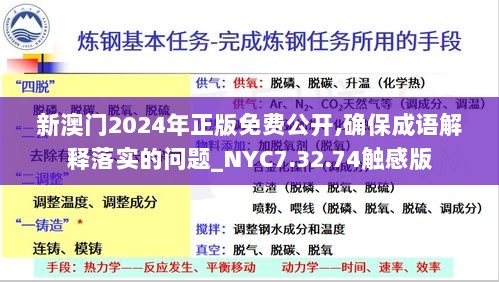 新澳门2024年正版免费公开,确保成语解释落实的问题_NYC7.32.74触感版