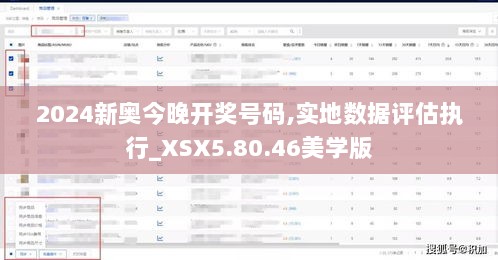 2024新奥今晚开奖号码,实地数据评估执行_XSX5.80.46美学版
