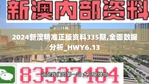 2024新澳精准正版资料335期,全面数据分析_HWY6.13