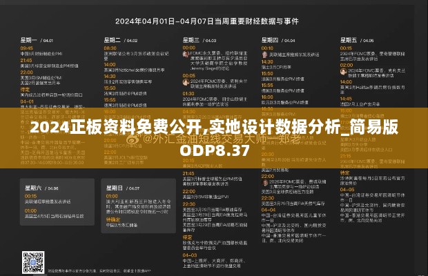 2024正板资料免费公开,实地设计数据分析_简易版ODP8.37