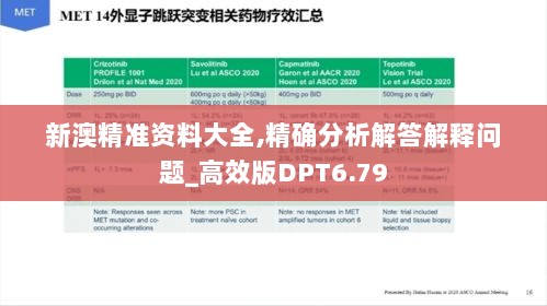 新澳精准资料大全,精确分析解答解释问题_高效版DPT6.79