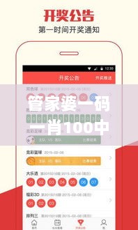 管家婆一码一肖100中奖,安全性策略解析_网络版KXI8.45