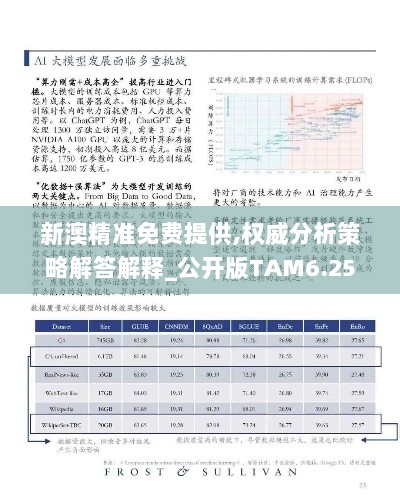 新澳精准免费提供,权威分析策略解答解释_公开版TAM6.25