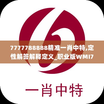 7777788888精准一肖中特,定性解答解释定义_职业版WMI7.47