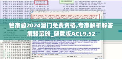 管家婆2024澳门免费资格,专家解析解答解释策略_随意版ACL9.52