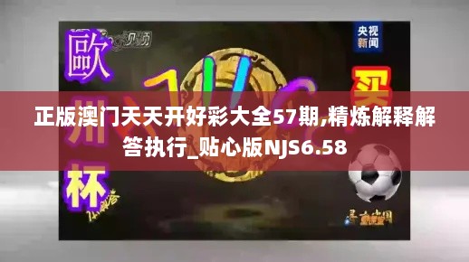 正版澳门天天开好彩大全57期,精炼解释解答执行_贴心版NJS6.58