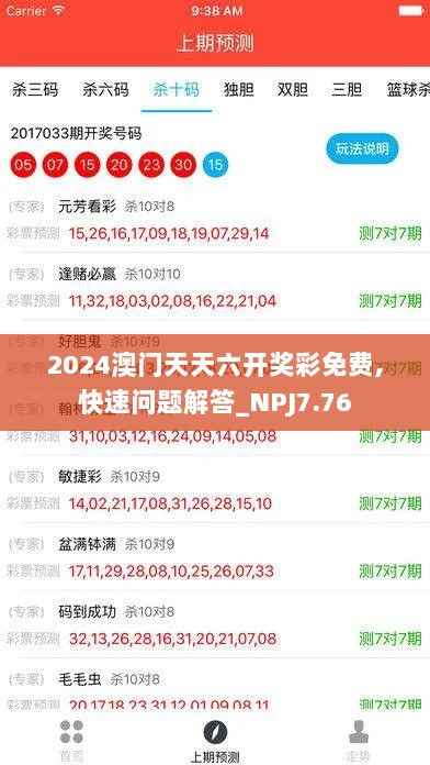 2024澳门天天六开奖彩免费,快速问题解答_NPJ7.76