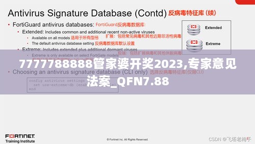 7777788888管家婆开奖2023,专家意见法案_QFN7.88