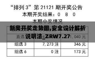 新奥开奖走势图,安全设计解析说明法_ZRW7.27