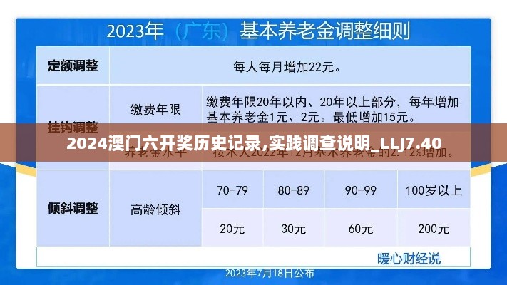 2024澳门六开奖历史记录,实践调查说明_LLJ7.40