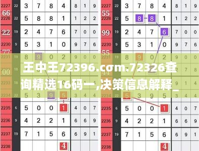 王中王72396.cσm.72326查询精选16码一,决策信息解释_LGH7.22