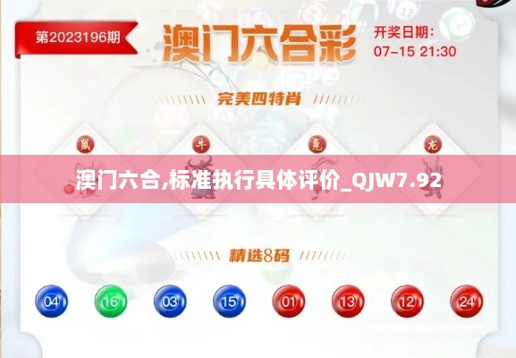 澳门六合,标准执行具体评价_QJW7.92