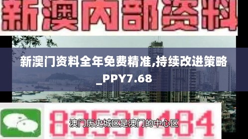 新澳门资料全年免费精准,持续改进策略_PPY7.68