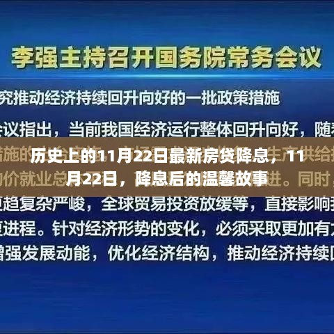 11月22日降息后的温馨故事，历史中的房贷利率调整与影响