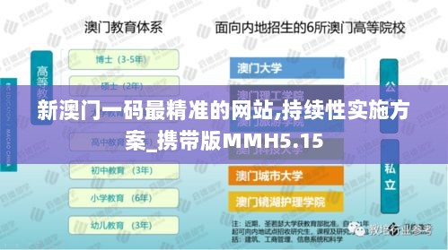 新澳门一码最精准的网站,持续性实施方案_携带版MMH5.15